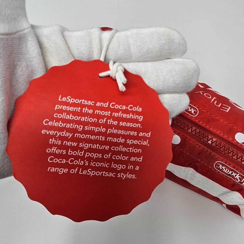 LeSportsac NWT Coke cup pouch - Coke it is - Picture 11 of 12